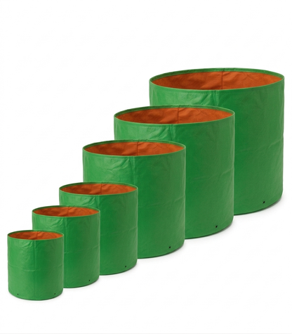 6*6 Inch Viyogan Organics Premium Round Grow Bags for Terrace & Home Gardening