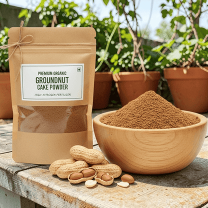 Premium Groundnut Cake Powder – High-Nitrogen Organic Growth Booster