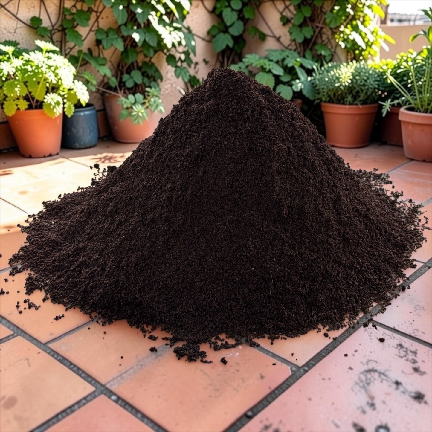 Premium All-Purpose Potting Mix – Organic Soil, Vermicompost, Cocopeat & Charcoal (Ready-to-Use)