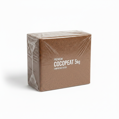Cocopeat 5kg Square Block Heatshrink Wrap